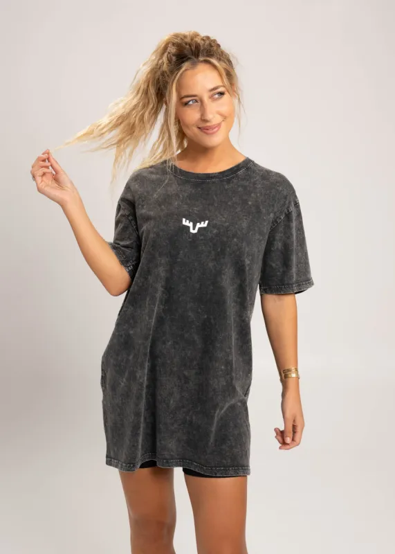 Dr.Moose Mini Antler Central Stonewash T-Shirt sold by Dr. Moose