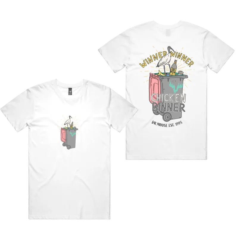 Chicken Binner T-Shirt sold by Dr. Moose