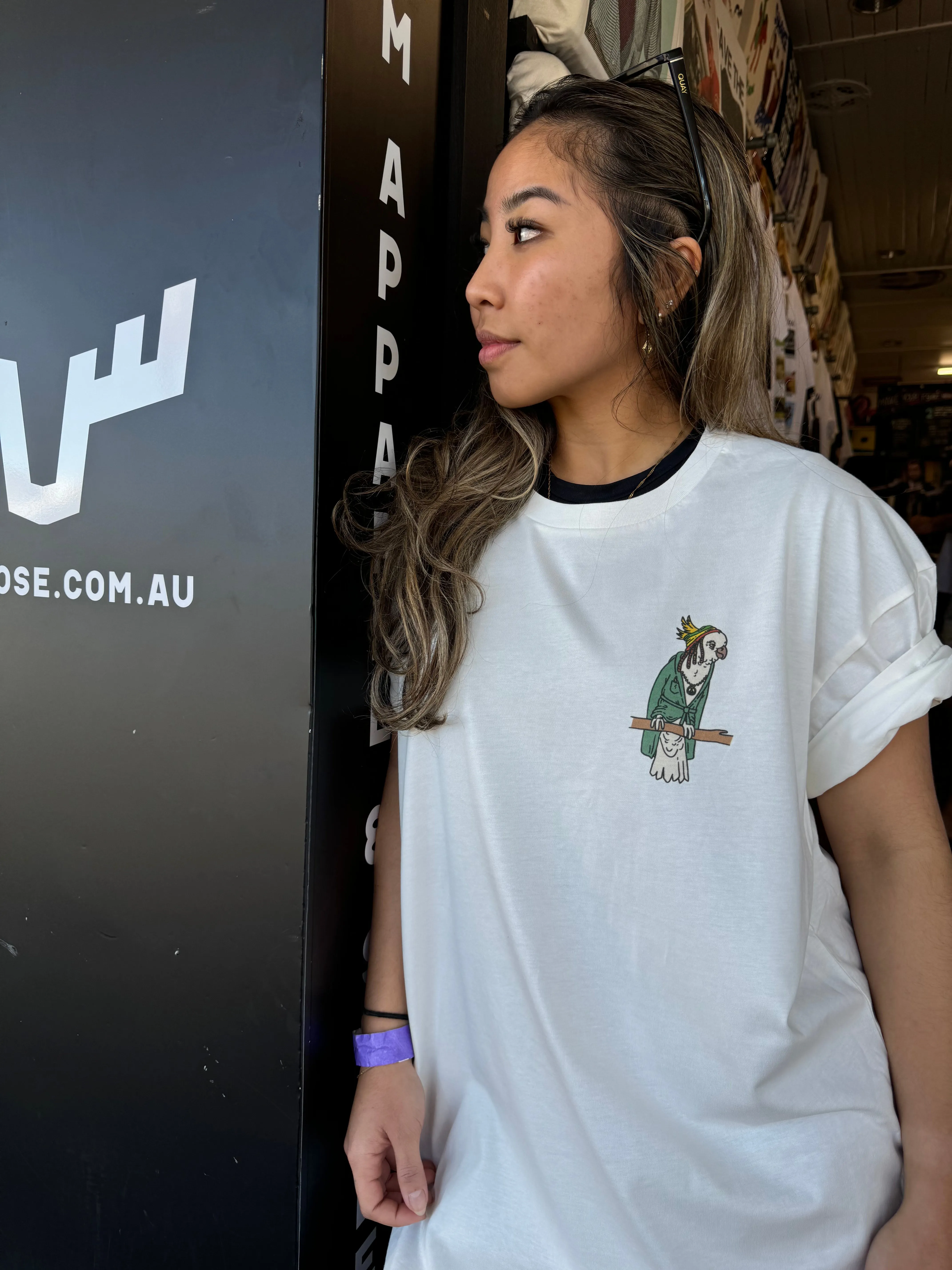 Two Birds T-Shirt sold by Dr. Moose product image thumbnail 3