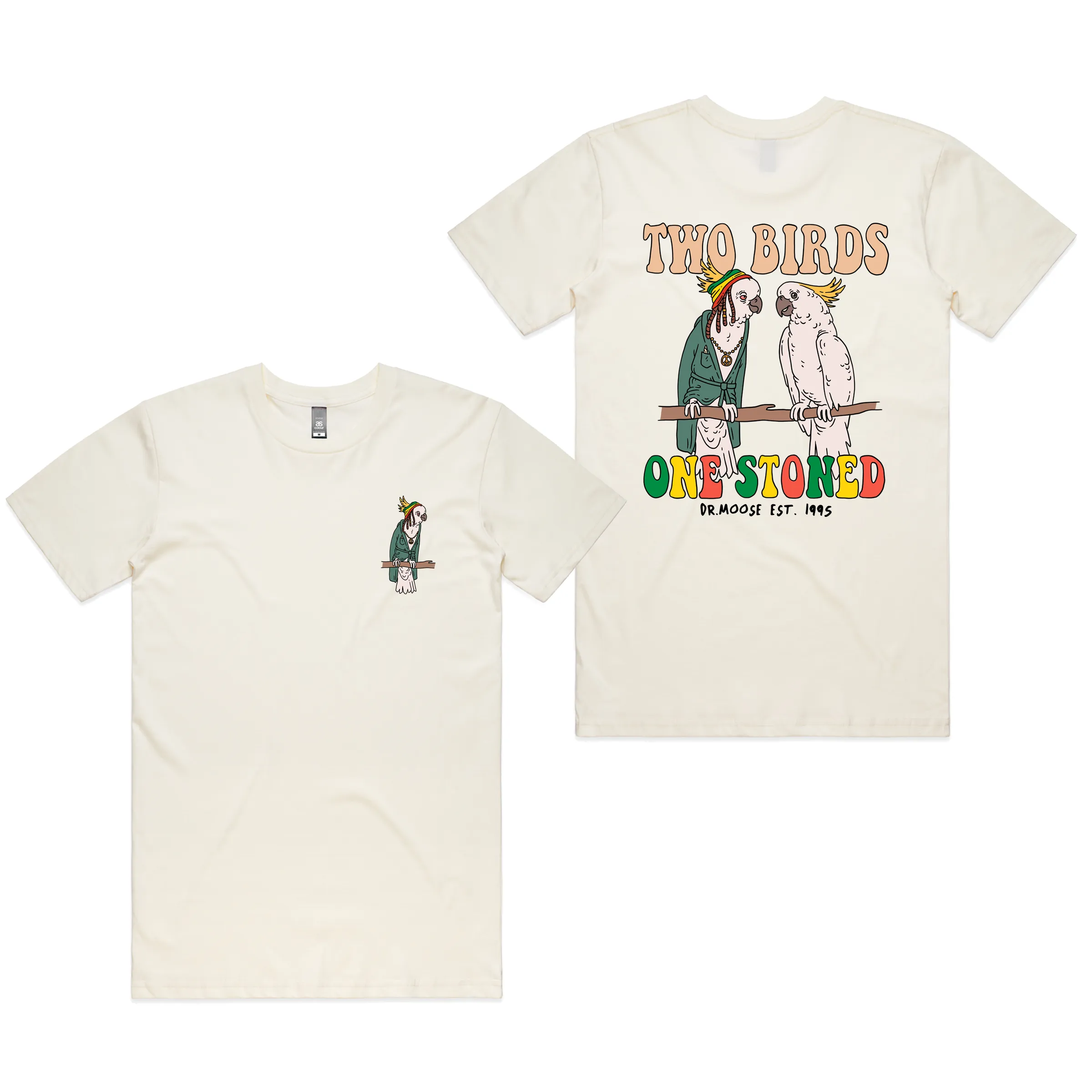 Two Birds T-Shirt sold by Dr. Moose