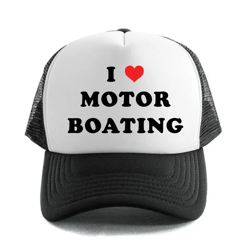 Motor Boating Trucker sold by Dr. Moose