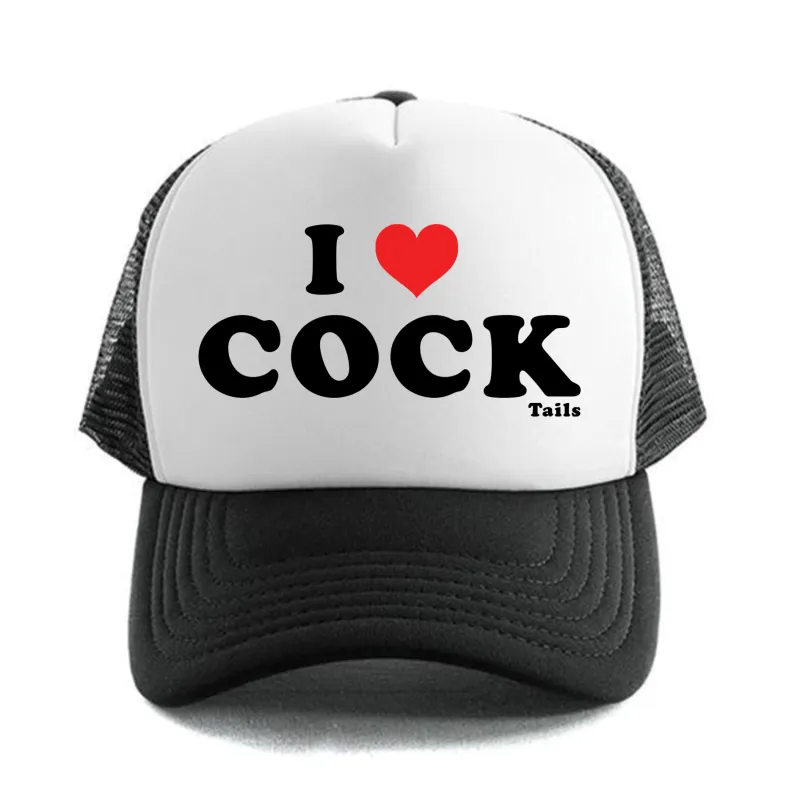 I Love Cock Tails Trucker sold by Dr. Moose