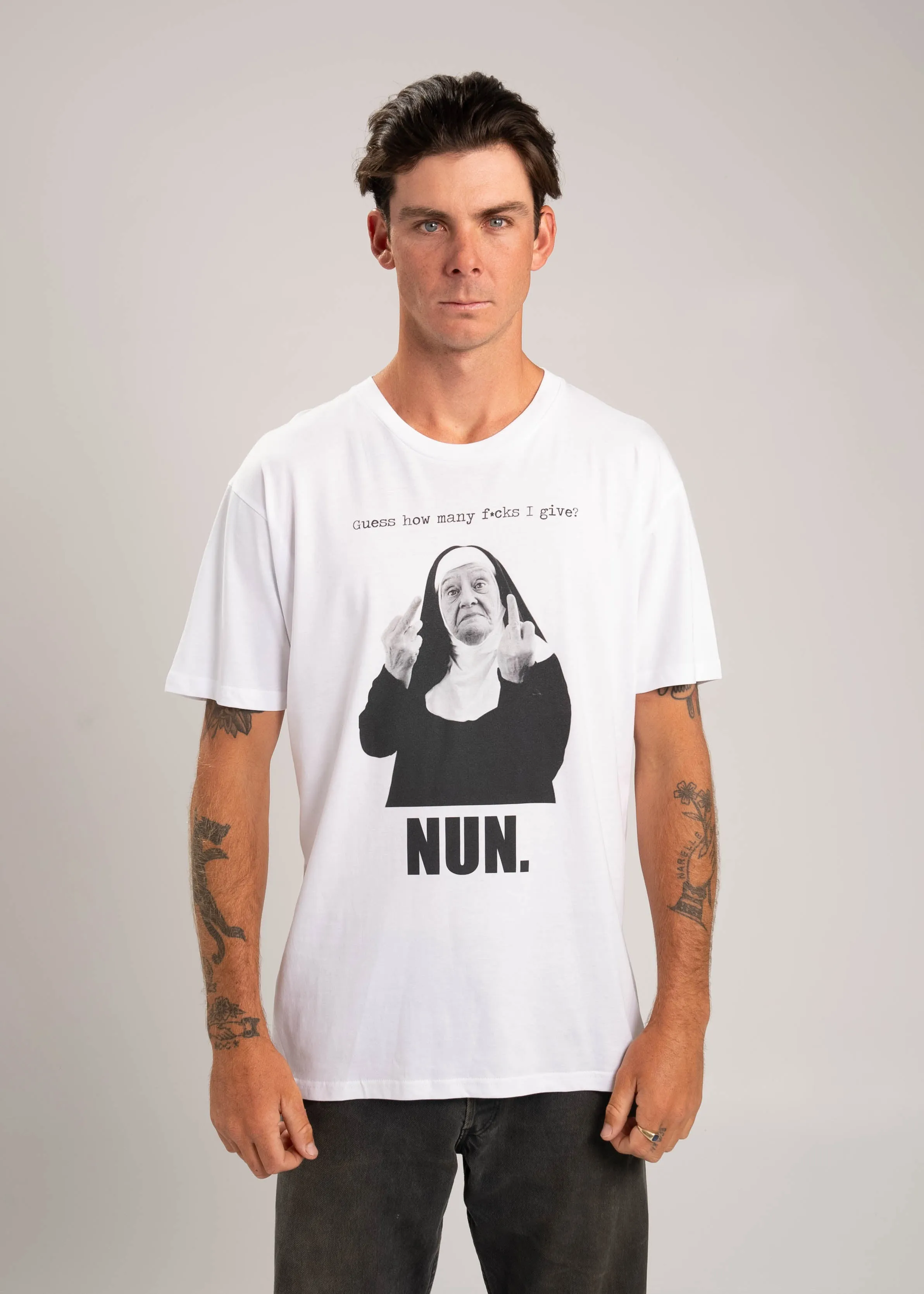 Nun T-Shirt sold by Dr. Moose product image thumbnail 2
