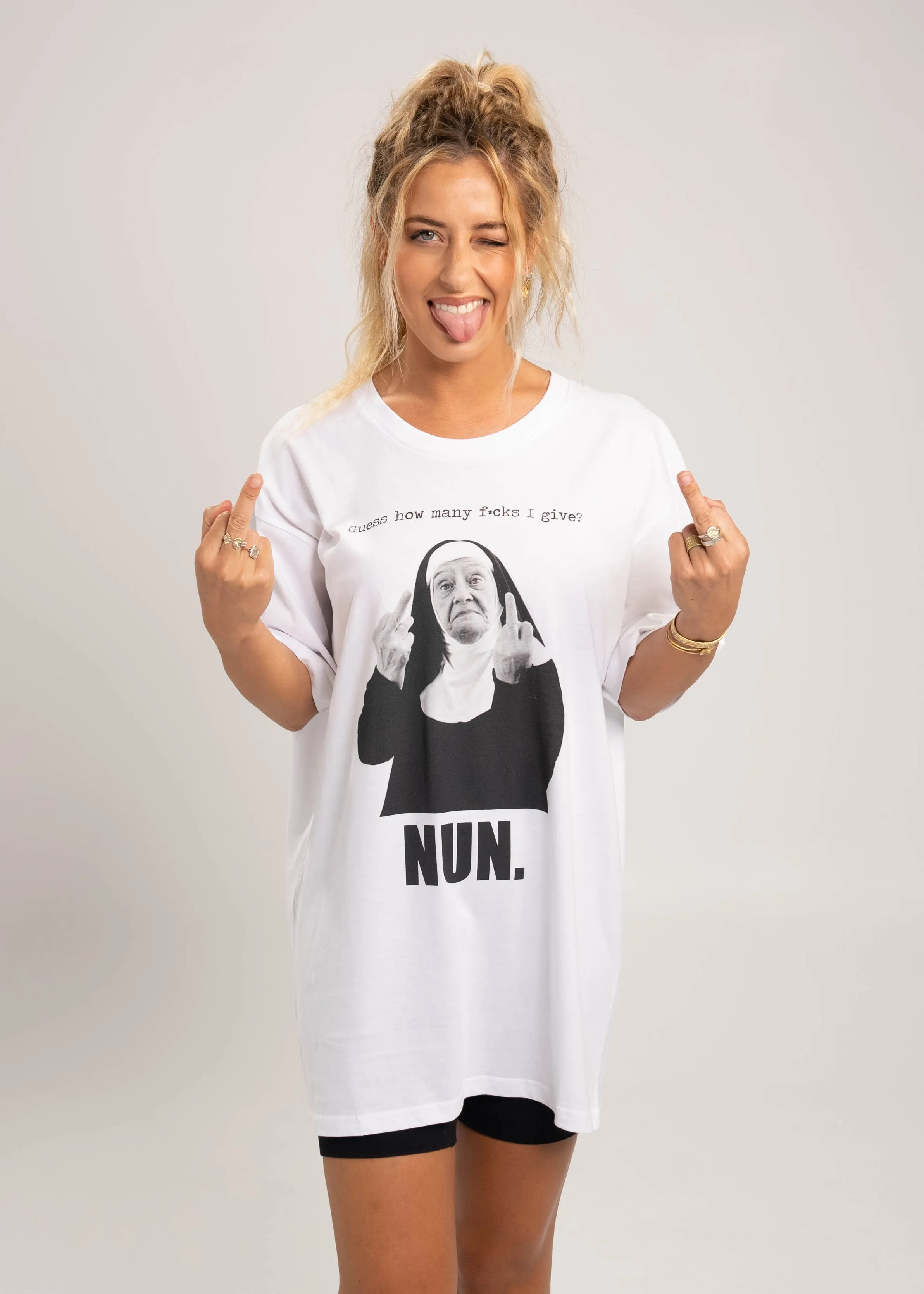 Nun T-Shirt sold by Dr. Moose product image thumbnail 3