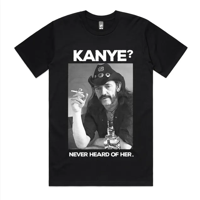 Lemmy T-Shirt sold by Dr. Moose