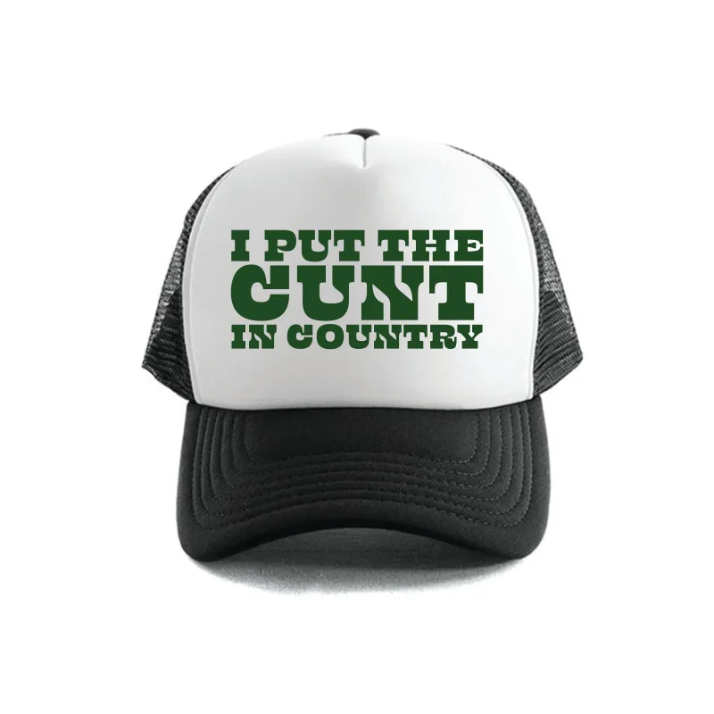 I Put the C**t in Country Trucker sold by Dr. Moose