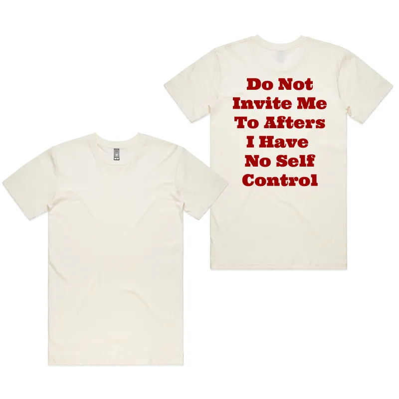 No Self Control T-Shirt sold by Dr. Moose