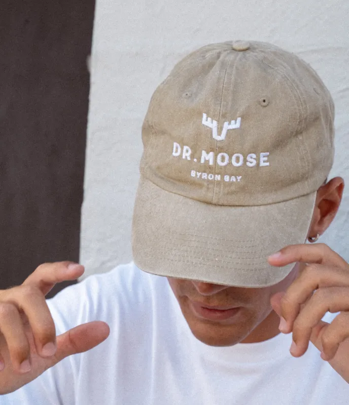 Free Gift Dr.Moose Sand Stonewash Cap sold by Dr. Moose