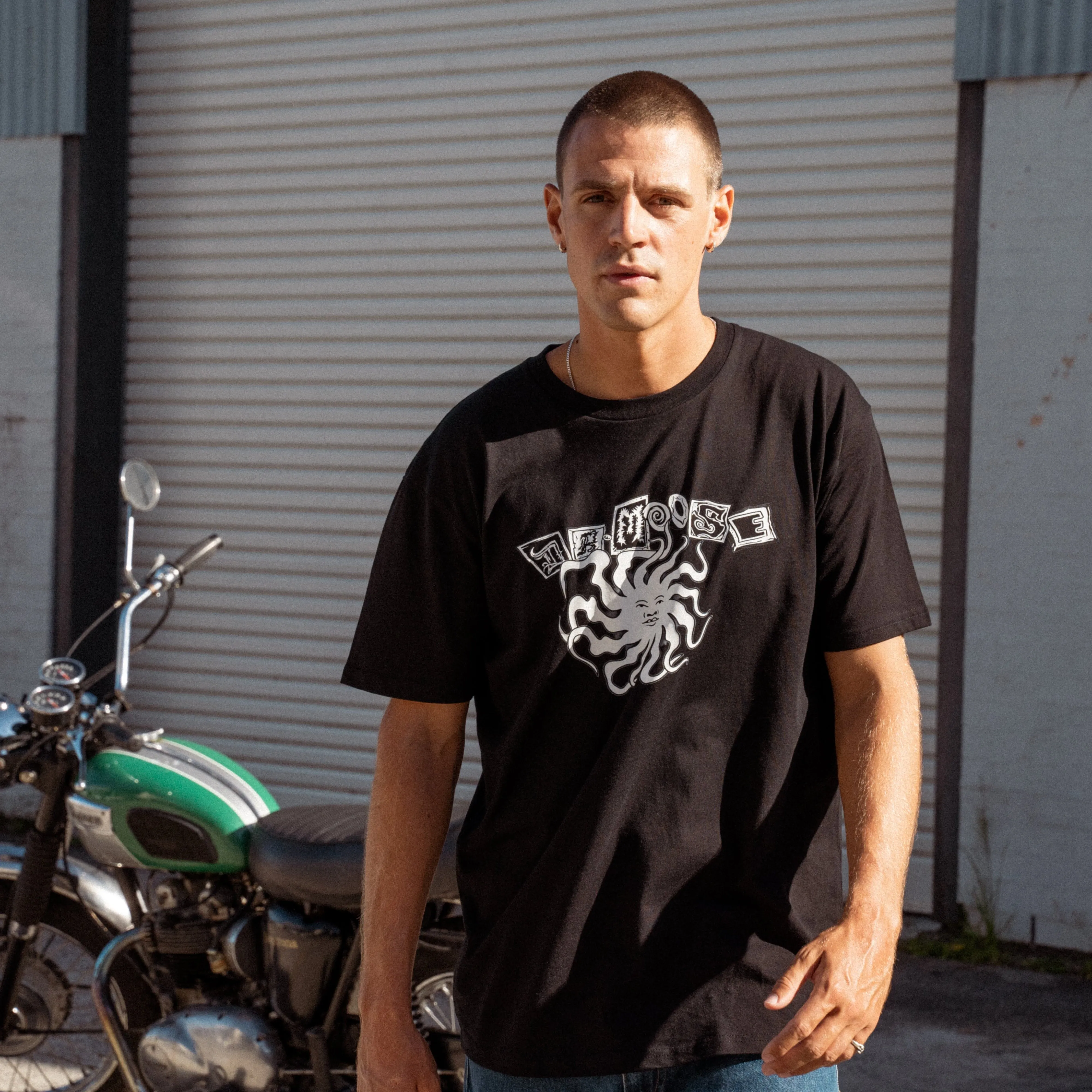 Dr.Moose 90's Sun T-Shirt sold by Dr. Moose product image thumbnail 2