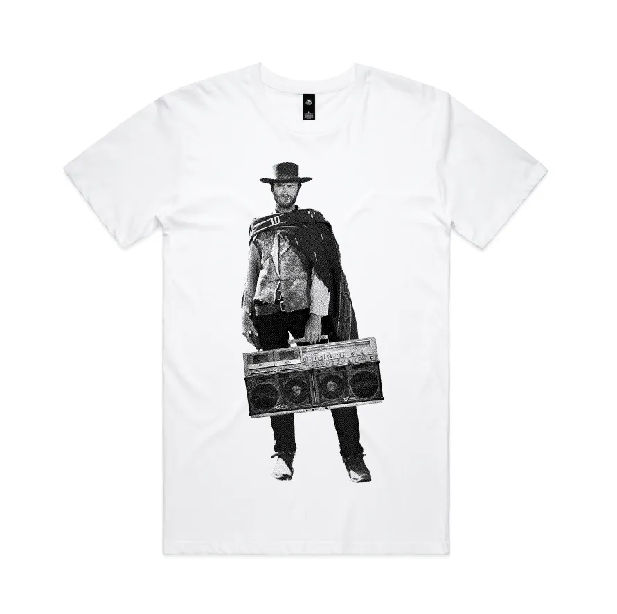 Clint Boom Box T-Shirt sold by Dr. Moose