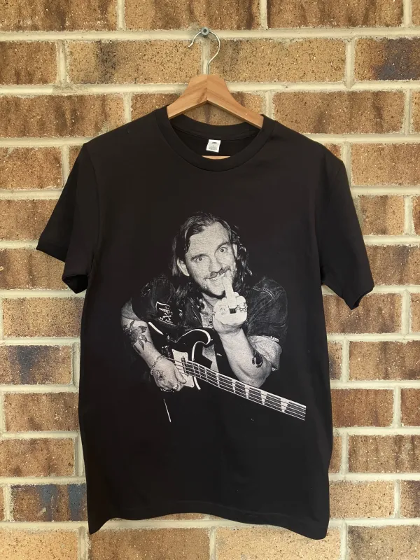 LEMMY BACKSTAGE T-SHIRT made by Dr. Moose