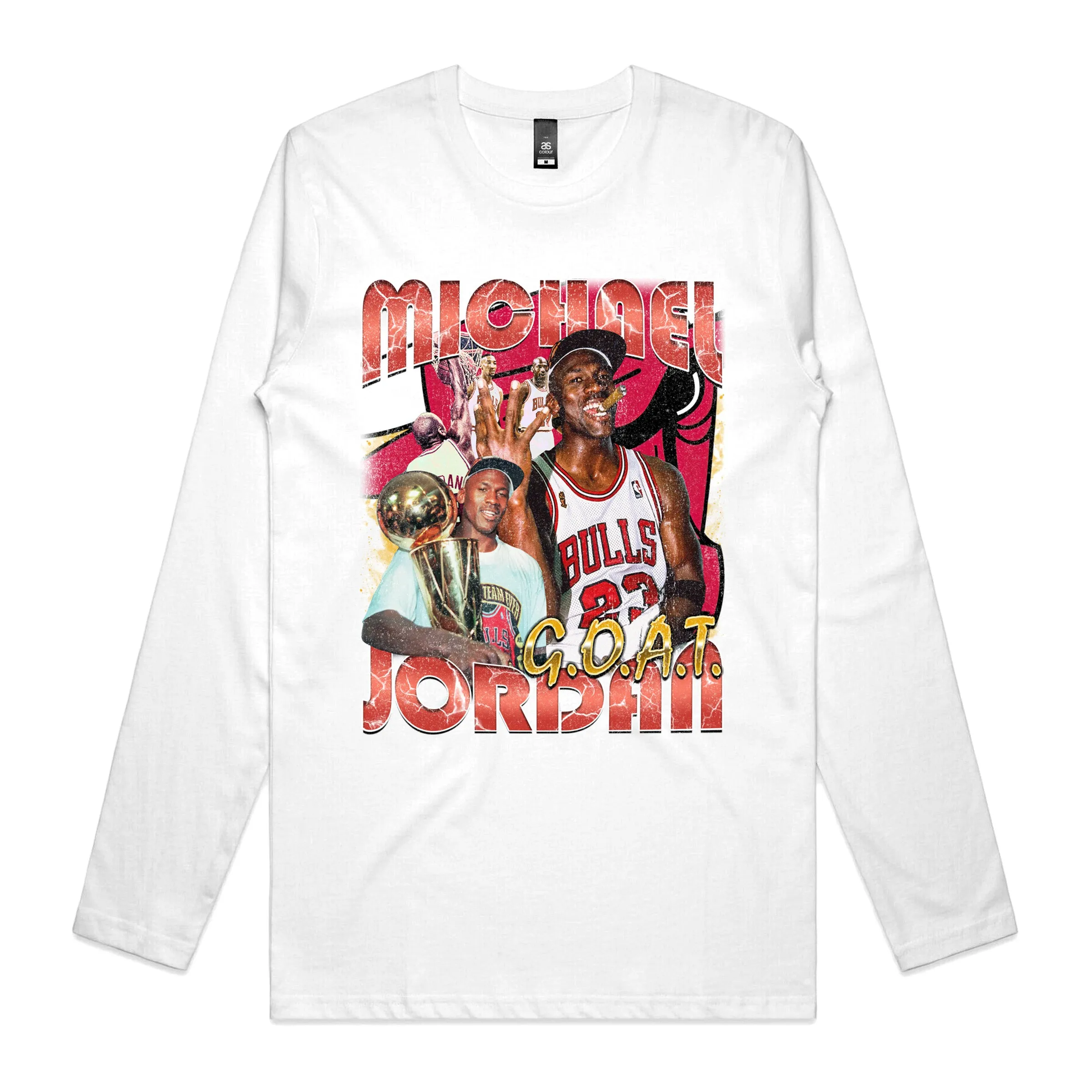 Jordan GOAT Vintage Longsleeve sold by Dr. Moose