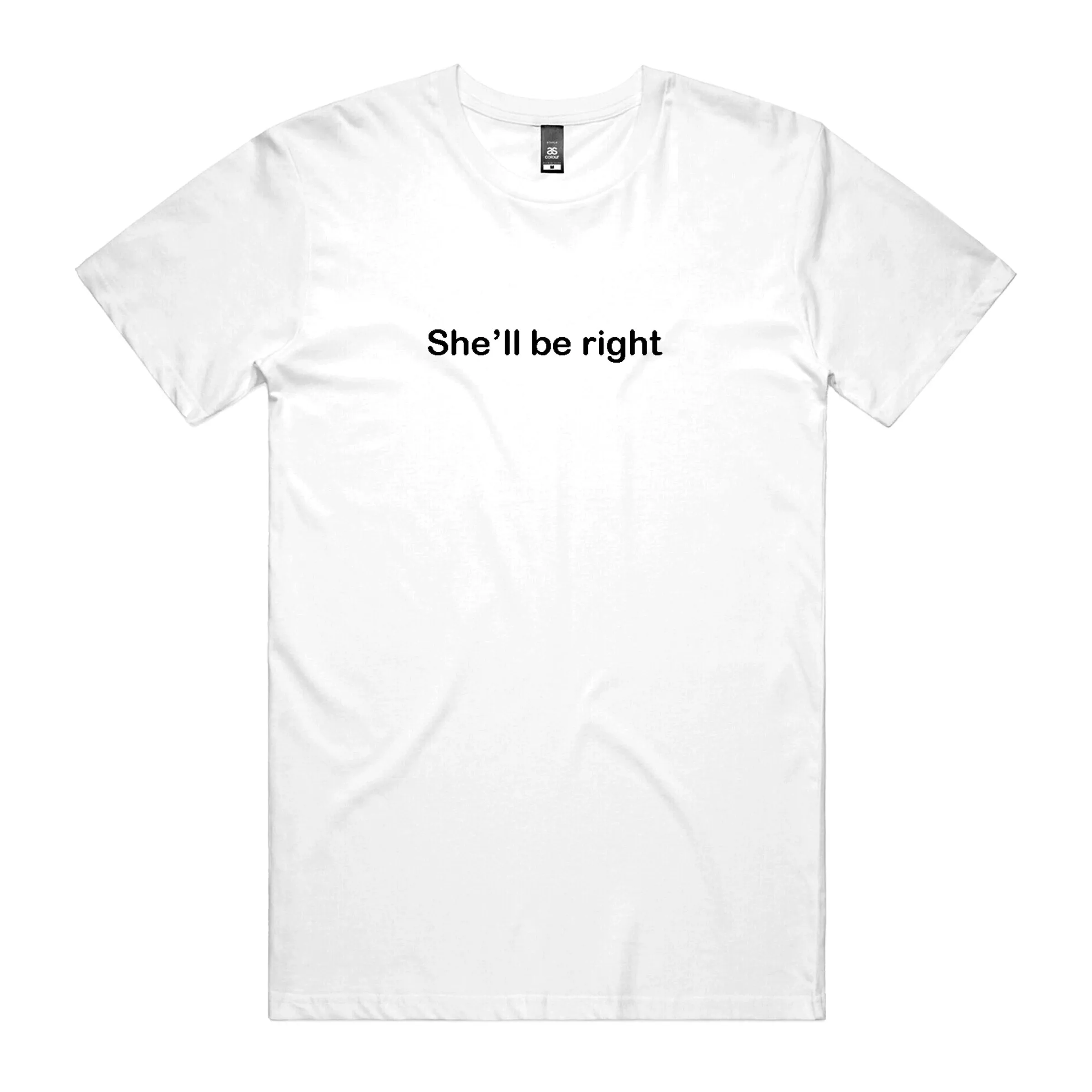 She'll Be Right T-Shirt sold by Dr. Moose product image thumbnail 3