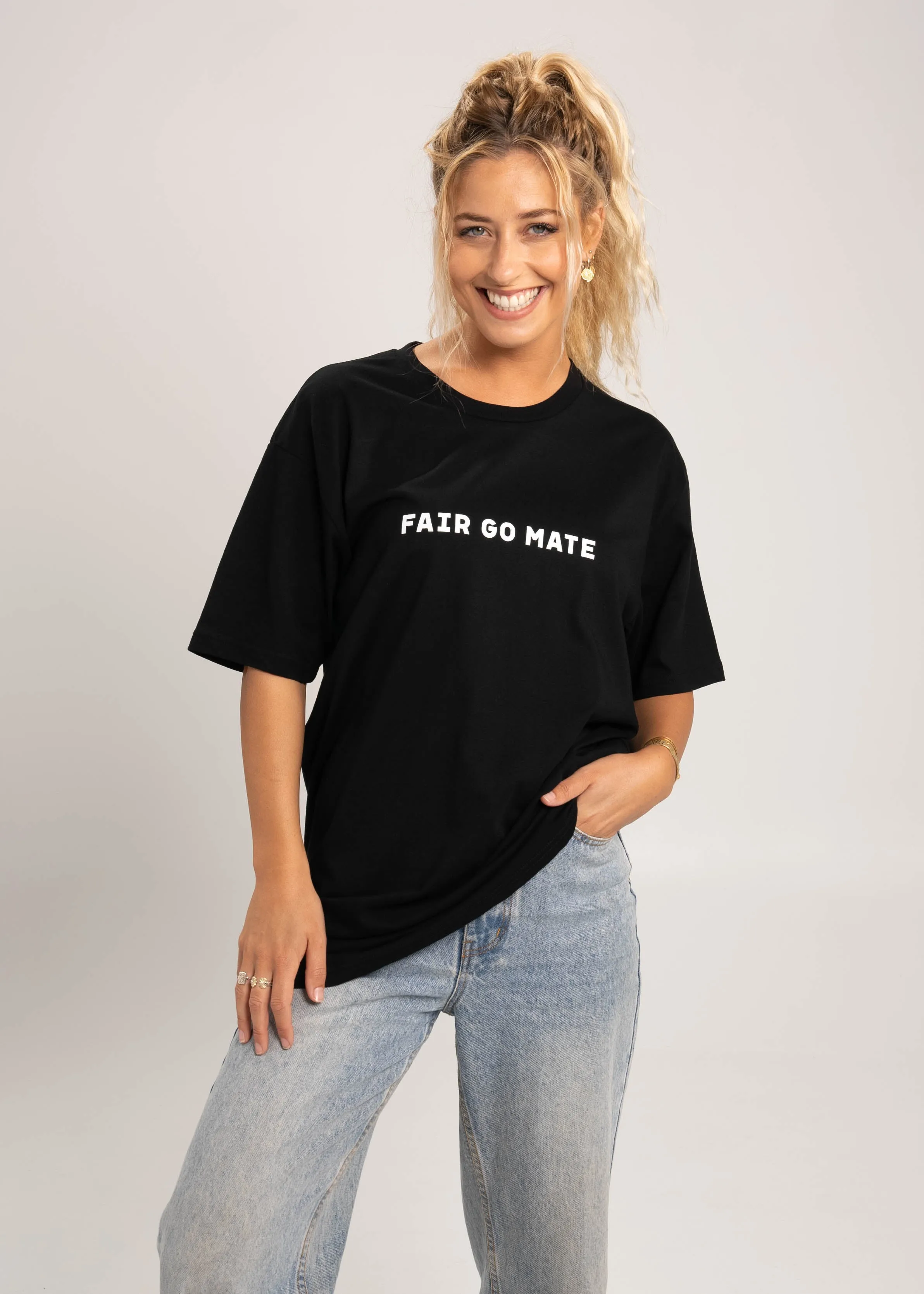 Fair Go Mate T-Shirt sold by Dr. Moose product image thumbnail 2