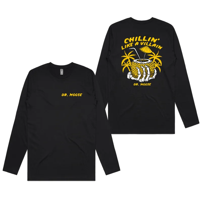 Chillin' Villian Longsleeve sold by Dr. Moose