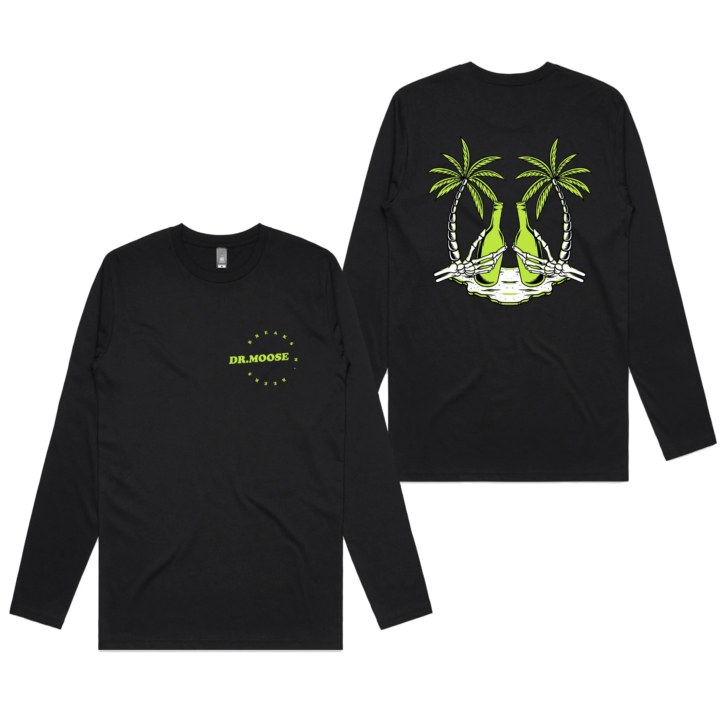 Breaks n Beers Longsleeve sold by Dr. Moose