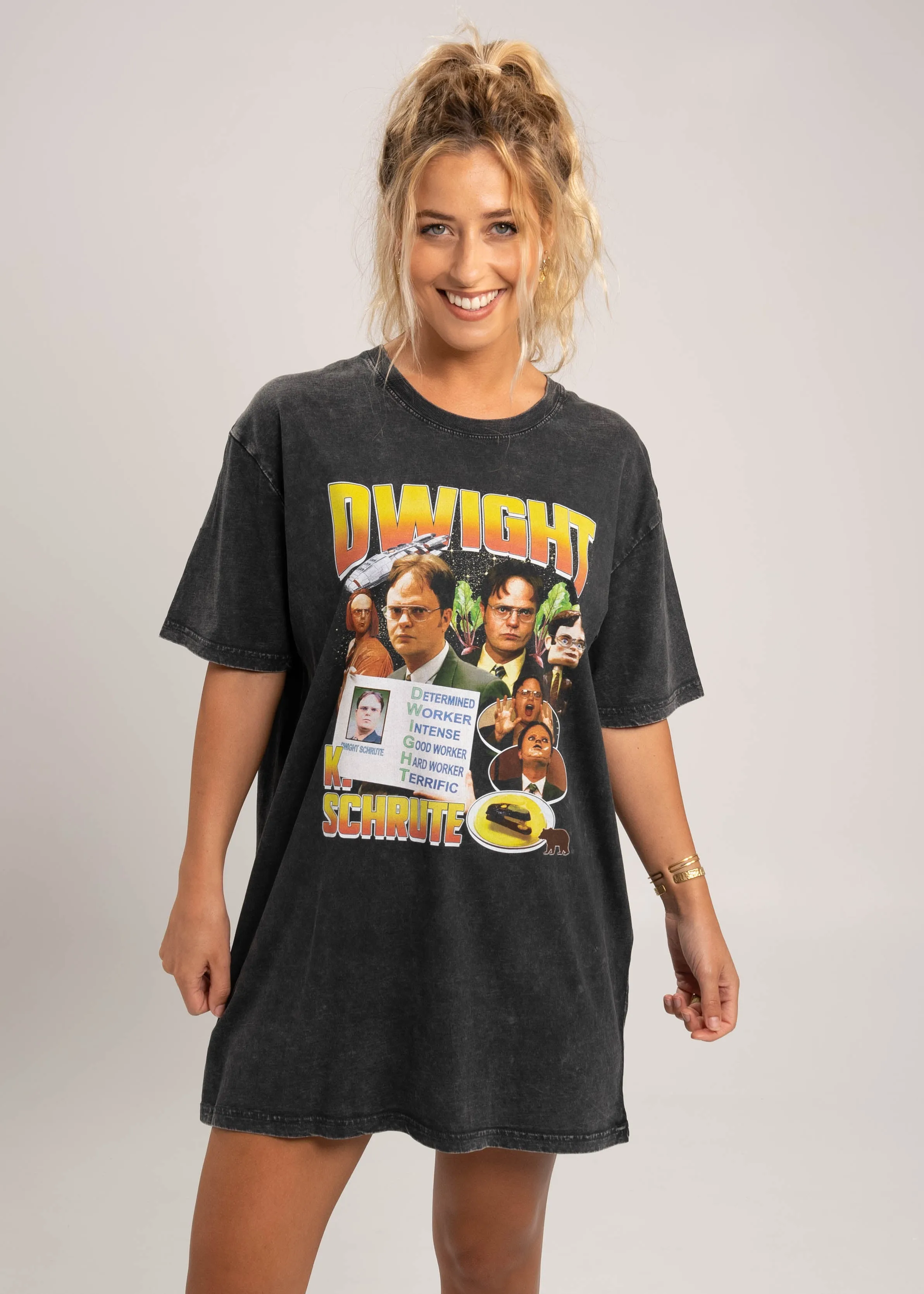 Dwight's 90's Bootleg Rap T-Shirt sold by Dr. Moose