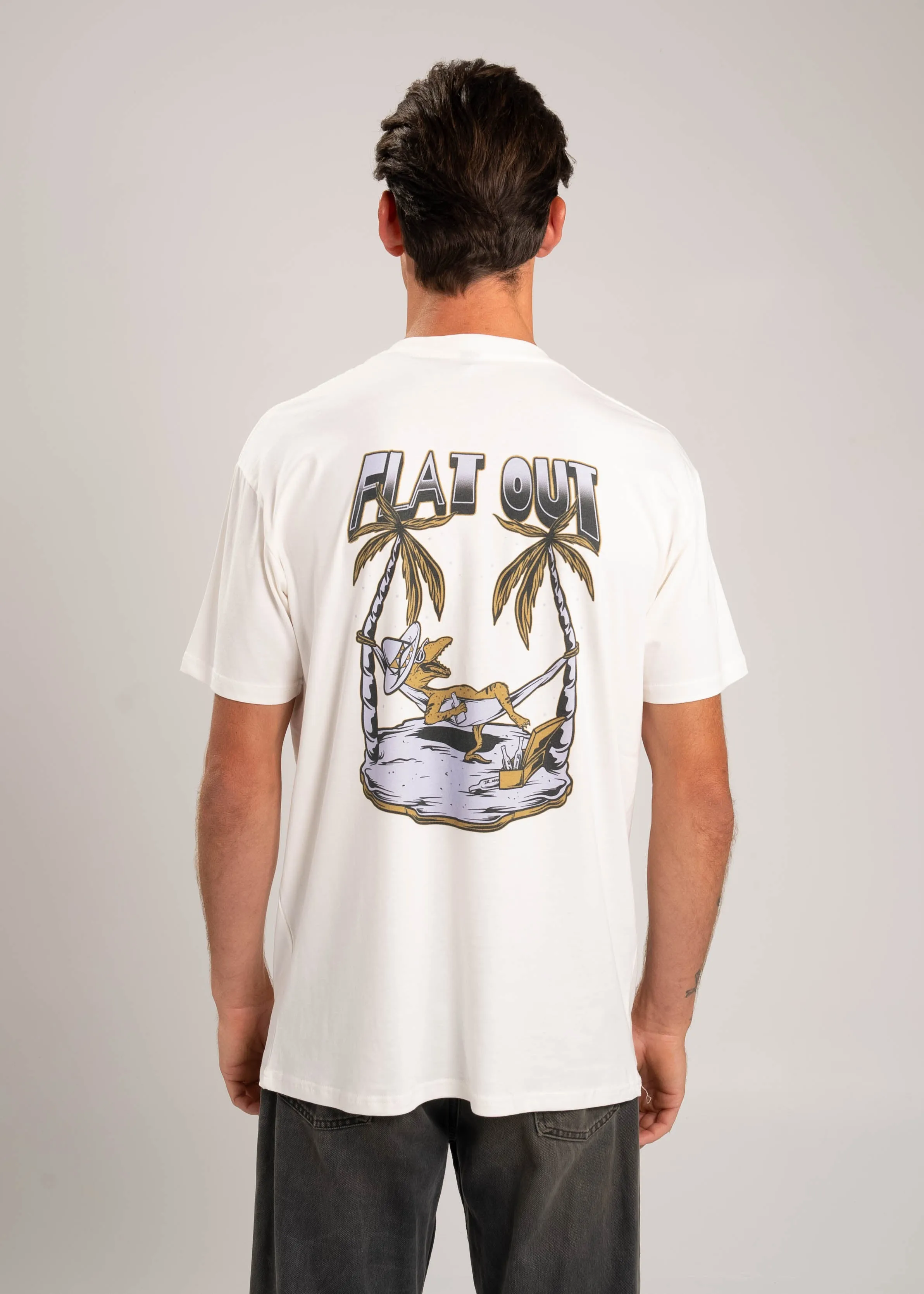 Flat Out T-Shirt sold by Dr. Moose