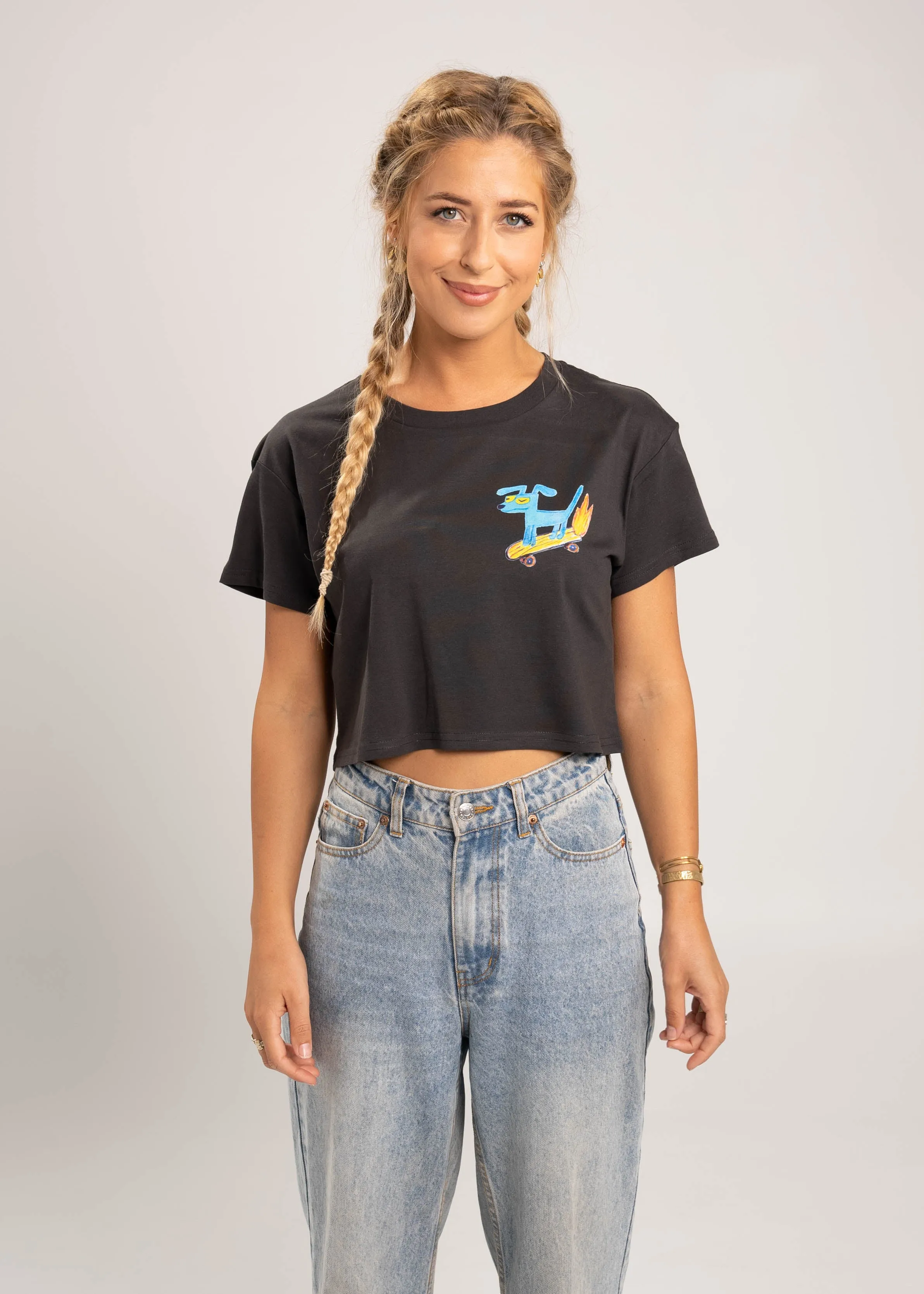 Skate Dog Crop sold by Dr. Moose product image thumbnail 4