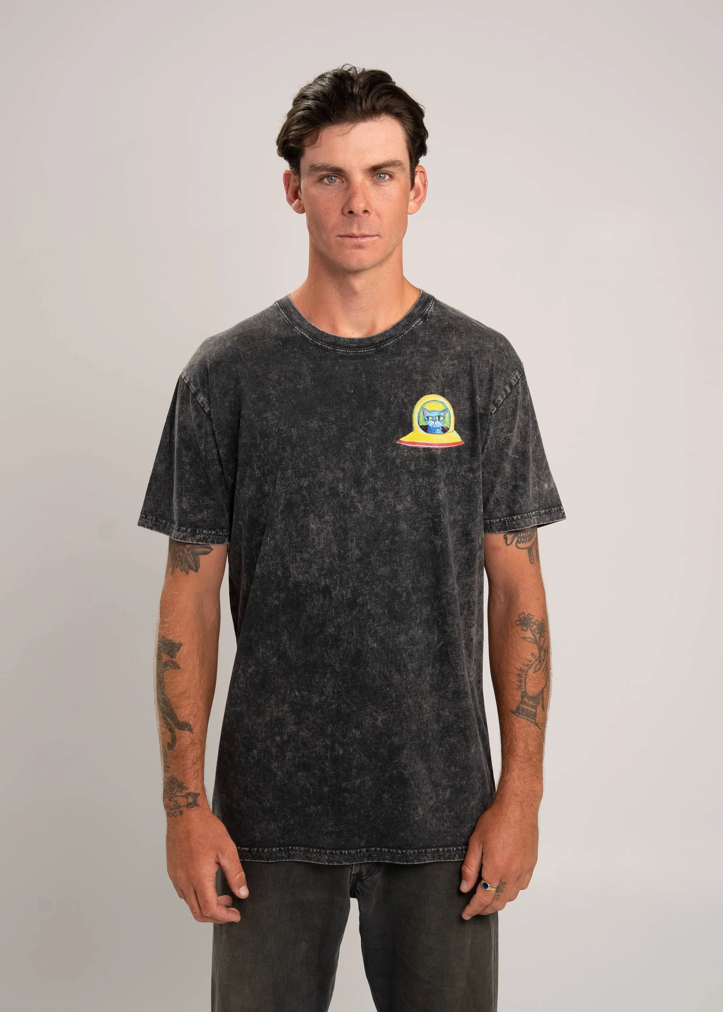 Space Cat T-Shirt sold by Dr. Moose product image thumbnail 5