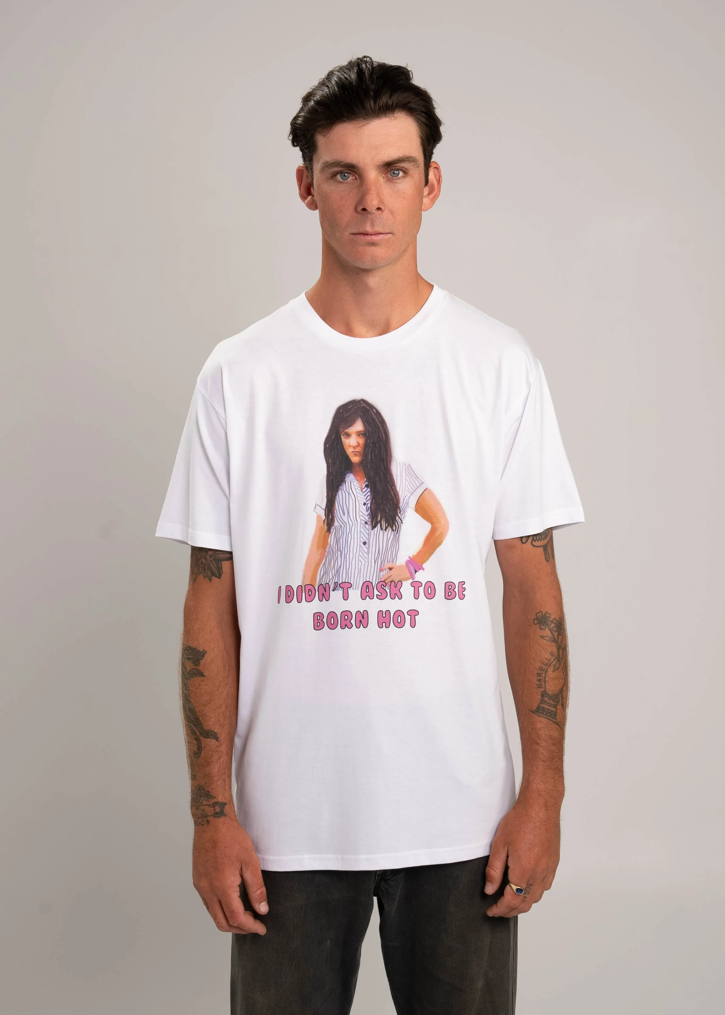 Born Hot T-Shirt sold by Dr. Moose product image thumbnail 2