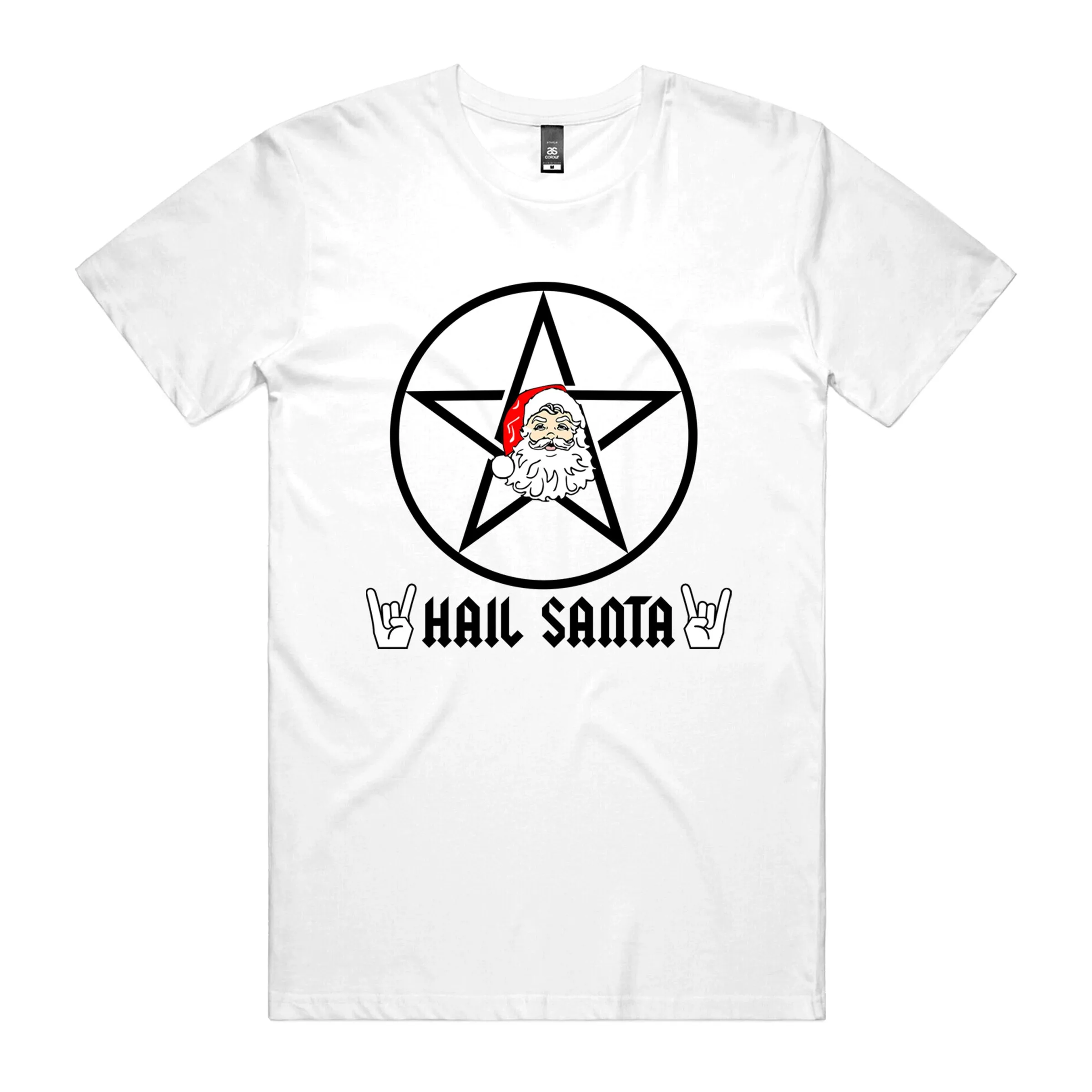 Hail Santa Christmas Tee sold by Dr. Moose product image thumbnail 2