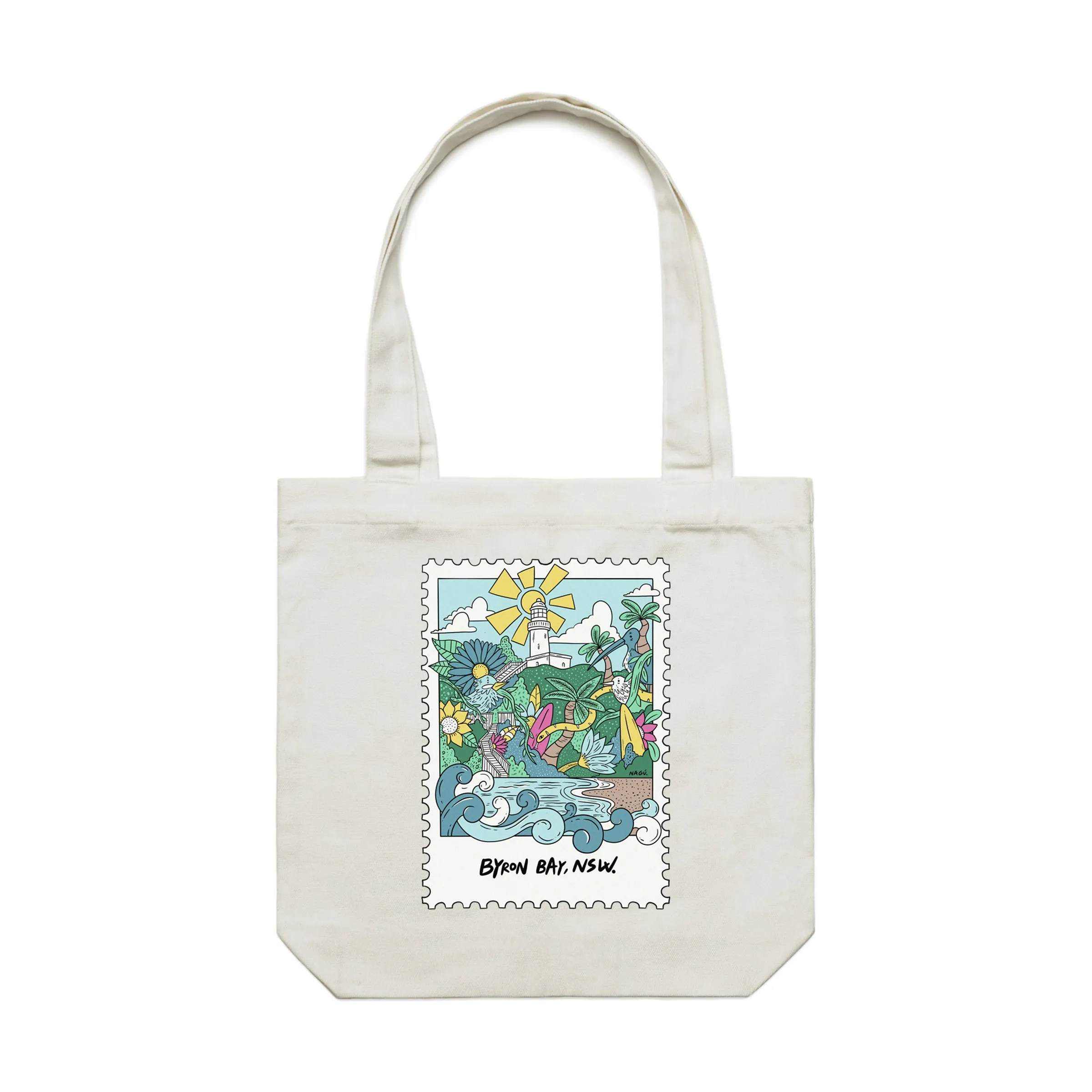 Dr.Moose X NAGU Byron Lighthouse Tote sold by Dr. Moose