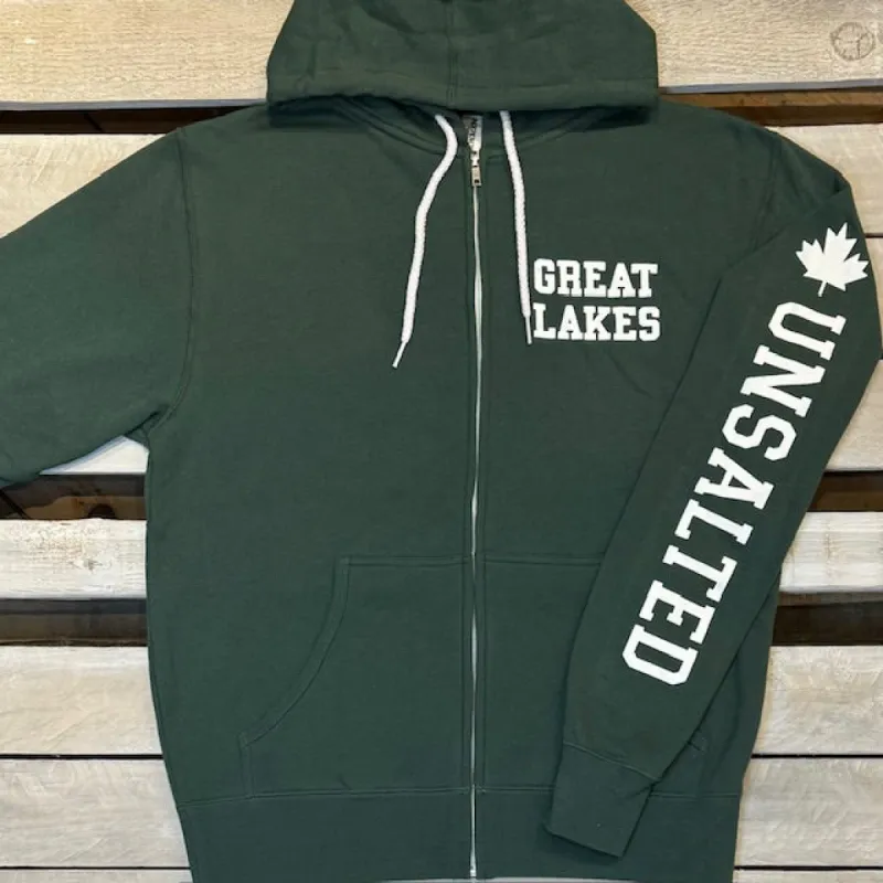 Great Lakes Classics Indie Collection Full Zip Hoodie sold by Archie's Surf Shop