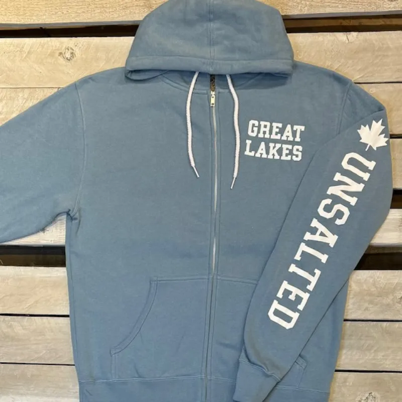 Great Lakes Classics Indie Collection Full Zip Hoodie sold by Archie's Surf Shop