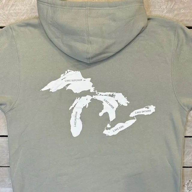 Great Lakes Classics Indie Collection Hoodie sold by Archie's Surf Shop product image thumbnail 2