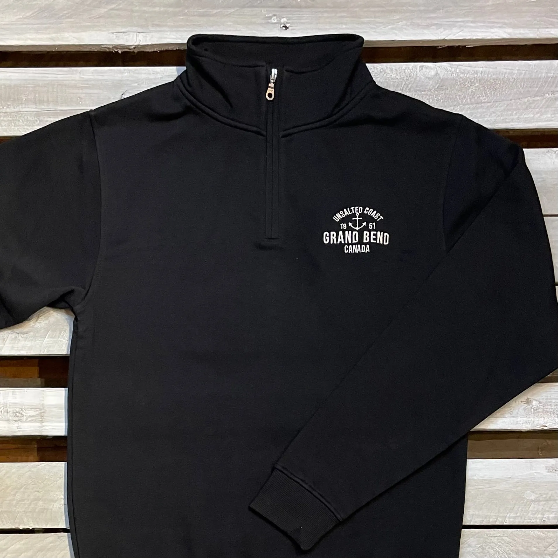 Grand Bend Souvenir Unsalted Coast 1/4 Zip Fleece sold by Archie's Surf Shop product image thumbnail 4