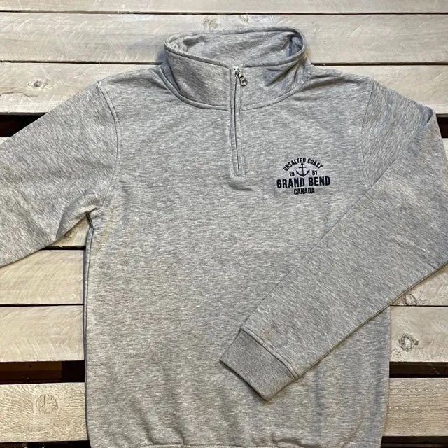 Grand Bend Souvenir Unsalted Coast 1/4 Zip Fleece sold by Archie's Surf Shop product image thumbnail 3
