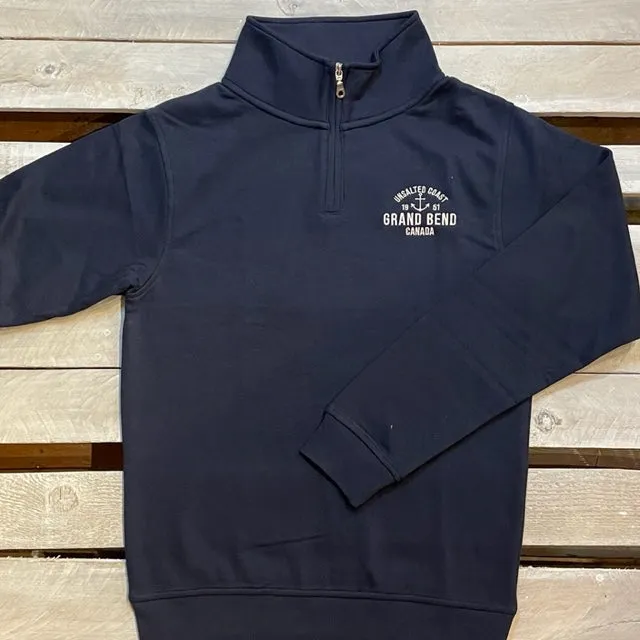 Grand Bend Souvenir Unsalted Coast 1/4 Zip Fleece sold by Archie's Surf Shop product image thumbnail 2
