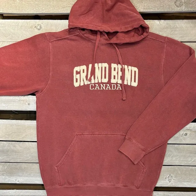 Grand Bend Souvenir Felt Applique Hoodie sold by Archie's Surf Shop product image thumbnail 2