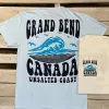 Grand Bend Souvenir Big Wave Short Sleeve Tee sold by Archie's Surf Shop