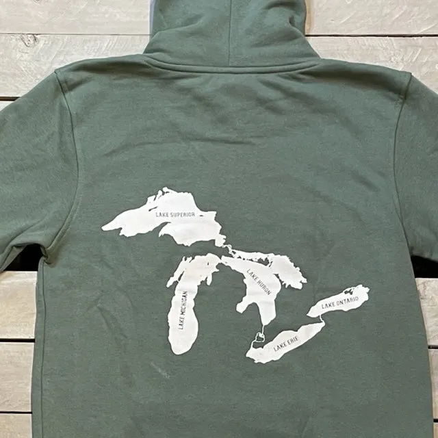 Great Lakes Classics Earth Collection Hoodie sold by Archie's Surf Shop product image thumbnail 2
