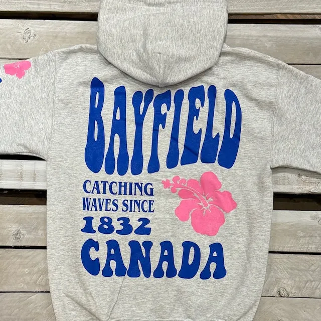Bayfield Souvenir Hibiscus Hoodie sold by Archie's Surf Shop