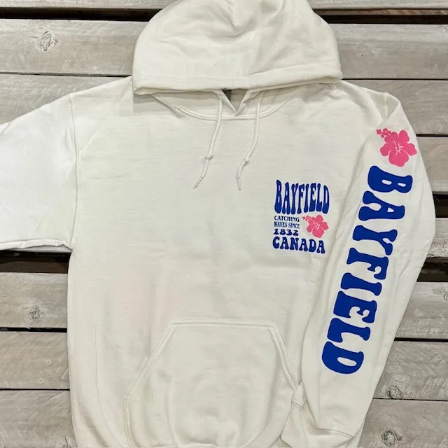 Bayfield Souvenir Hibiscus Hoodie sold by Archie's Surf Shop product image thumbnail 2