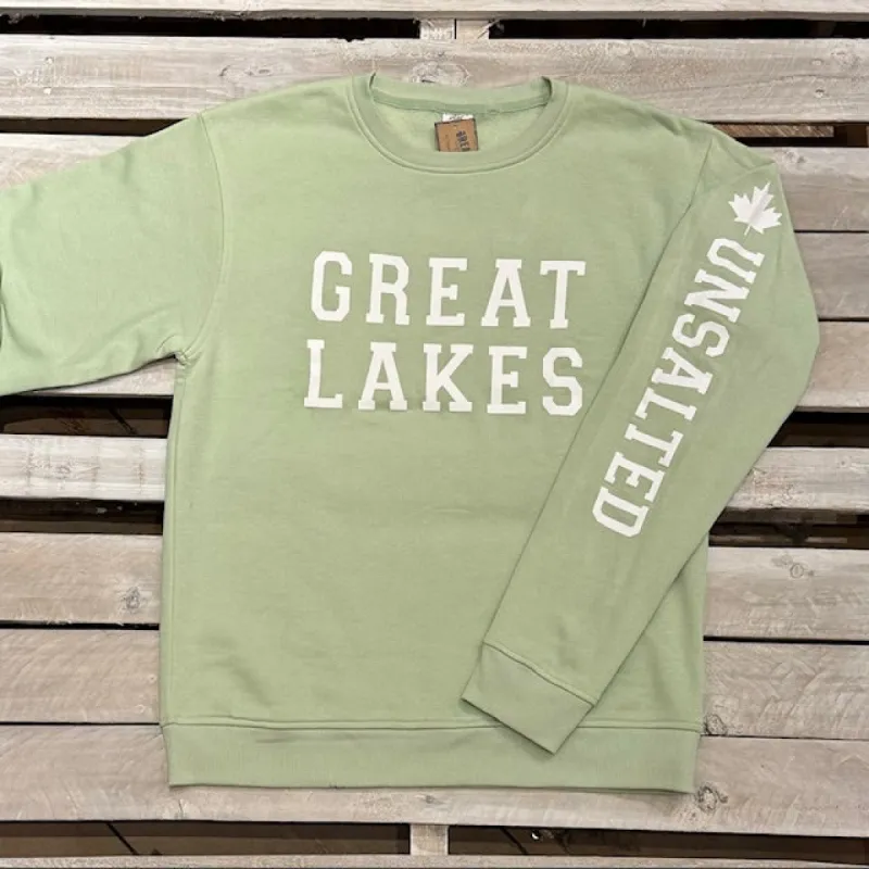 Great Lakes Classics Earth Collection Crew Neck Fleece sold by Archie's Surf Shop