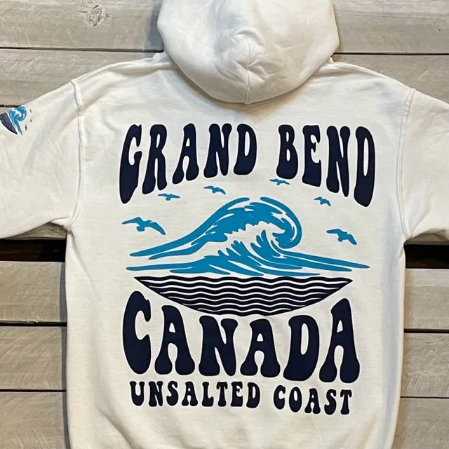 Grand Bend Souvenir Big Wave Hoodie sold by Archie's Surf Shop