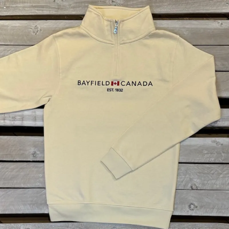 Bayfield Souvenir Classic Canadian 1/4 Zip sold by Archie's Surf Shop