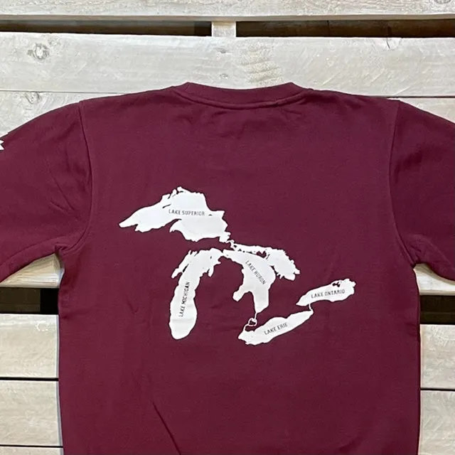 Great Lakes Classics Earth Collection Crew Neck Fleece sold by Archie's Surf Shop product image thumbnail 2
