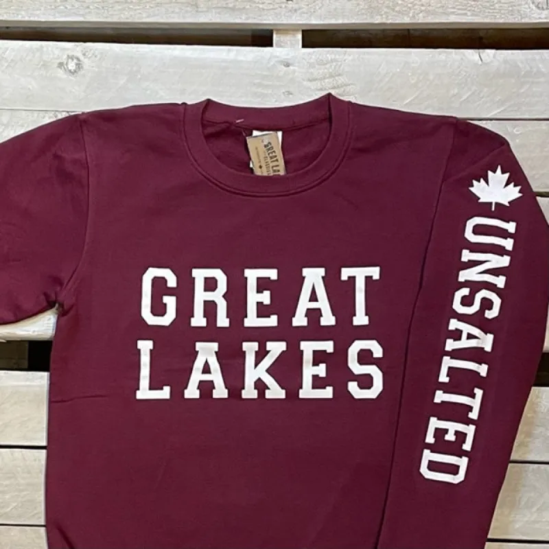 Great Lakes Classics Earth Collection Crew Neck Fleece sold by Archie's Surf Shop