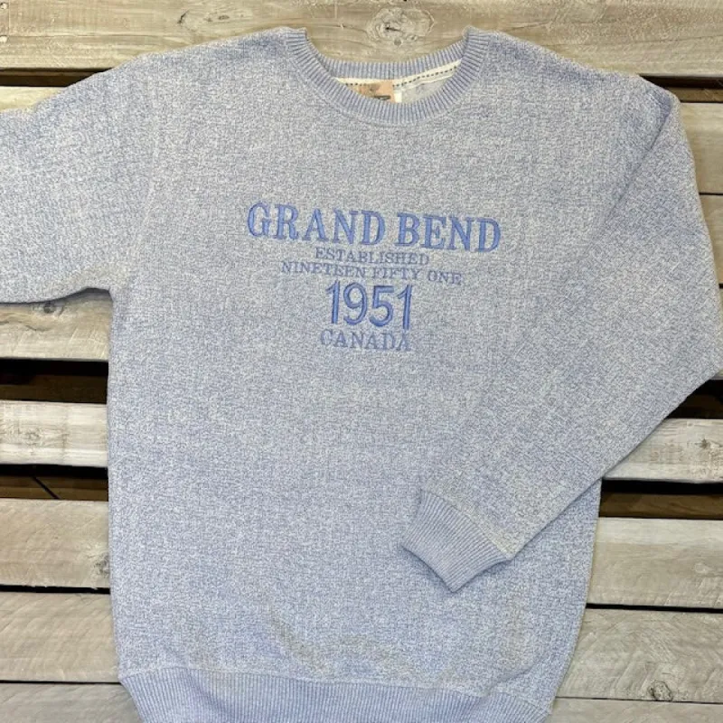 Grand Bend Souvenir Established Nantucket Crew Neck sold by Archie's Surf Shop