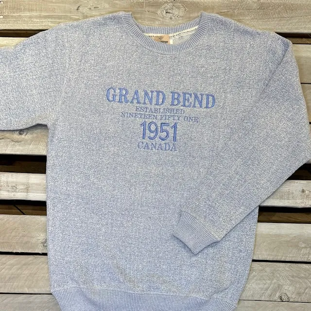 Grand Bend Souvenir Established Nantucket Crew Neck sold by Archie's Surf Shop