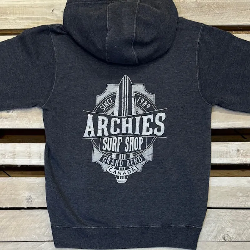 Archies Grand Bend Headliner Surfboard Vintage Collection Hoodie sold by Archie's Surf Shop