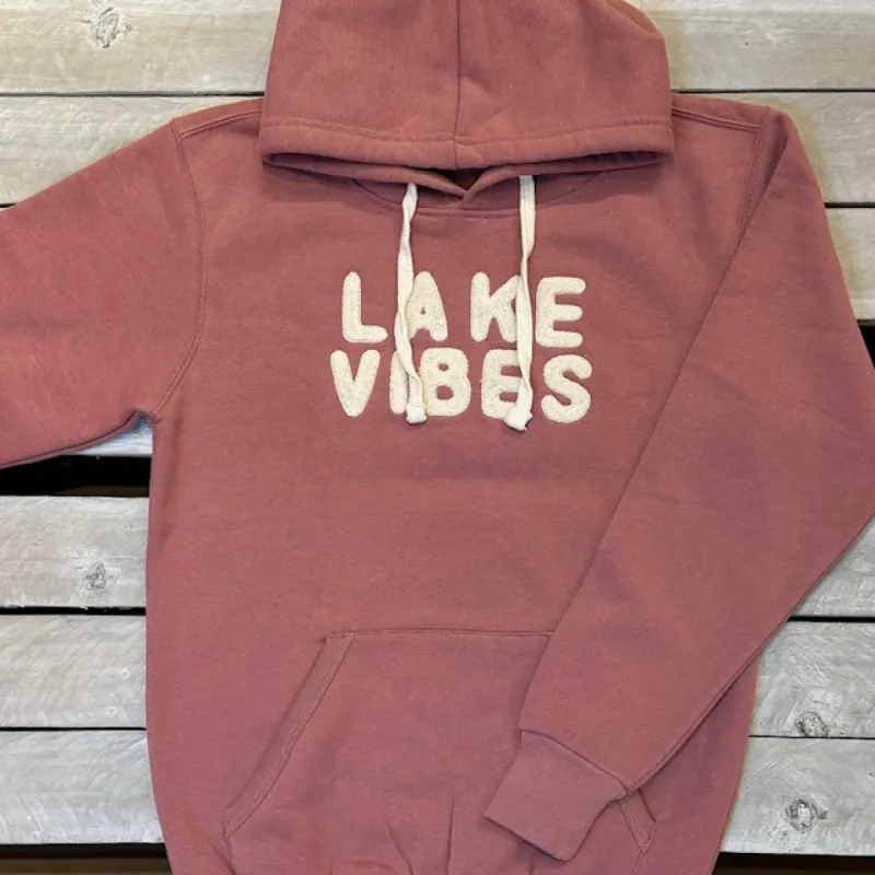 Great Lakes Lake Vibes Chenille Hoodie sold by Archie's Surf Shop