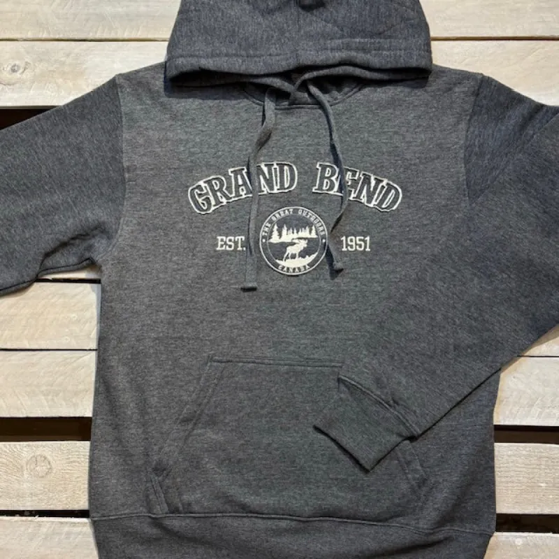 Grand Bend Souvenir Moose Scene Hoodie sold by Archie's Surf Shop