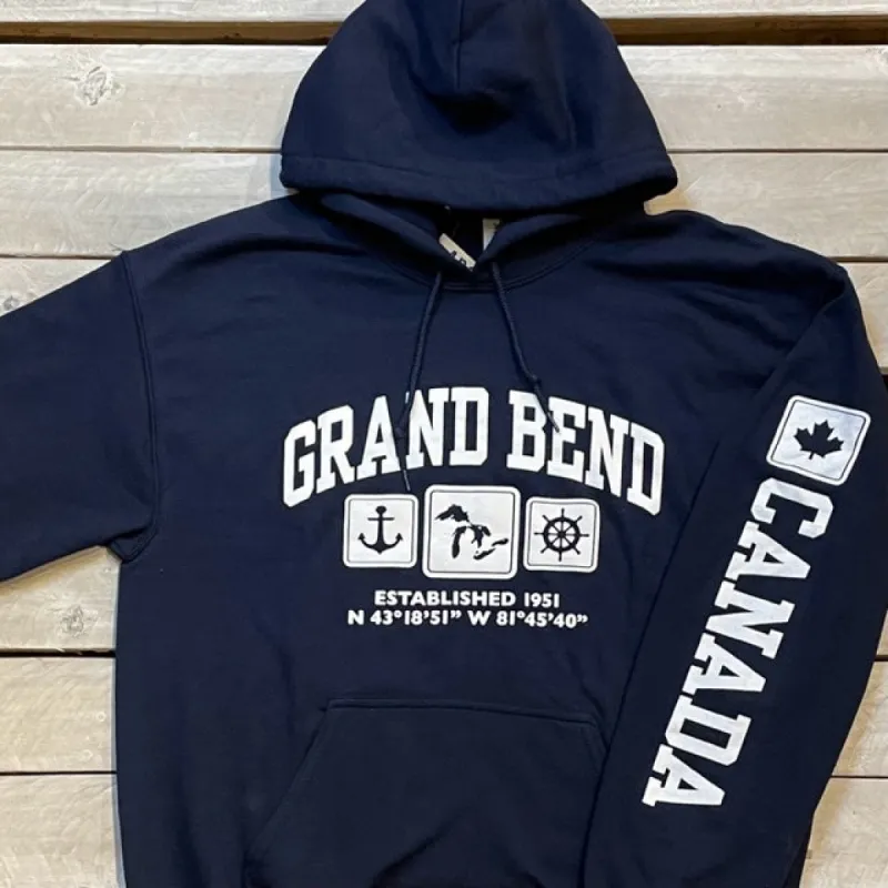 Grand Bend Souvenir Icon Hoodie sold by Archie's Surf Shop