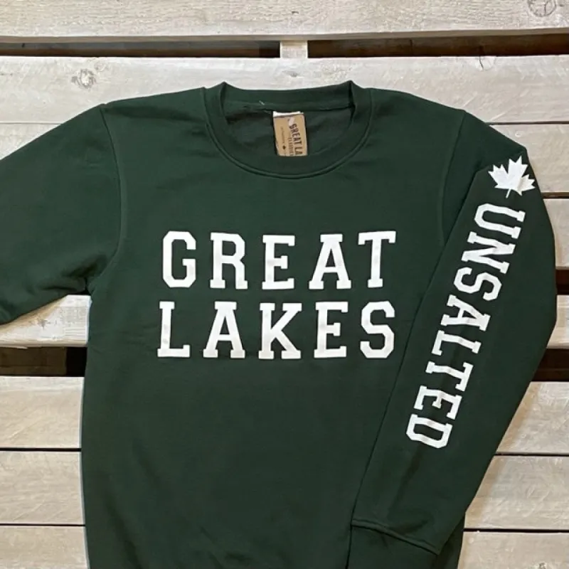 Great Lakes Classics Earth Collection Crew Neck Fleece sold by Archie's Surf Shop
